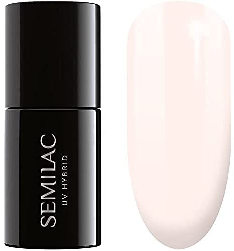 SEMILAC Gel Nail Polish 162 Creamy Cookie - Full Coverage Gel Polish - Soak Off Easy To Use LED/UV Nail Lamp - Long Lasting Manicure and Pedicure up to 3 weeks