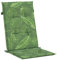 Tidyard Hochlehner-Auflagen 4 STK.Sitzkissen Stuhlkissen Auflage Gartenstuhlauflagen Hochlehner Gartenstühle Sitzauflagen Polsterauflagen Hochlehner Auflagen Mit Blattmuster Stoff (100% Polyester)