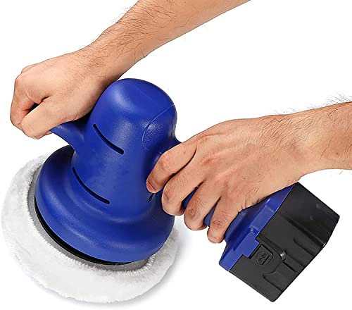 Cordless Car Polisher 12V Vehicle Polishing Machine Brushless Floor Sanding Waxing Tools with Rechargeable Battery Scratch Repair Tool