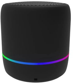 ISMMIK Bluetooth Speaker, Mini Portable Speakers, Enhanced Bass, Built-in Mic, 5 Hour Playtime, Wireless Speaker for iPhone, iPad, Samsung, Laptops, Tablets, Car, Home (Black)