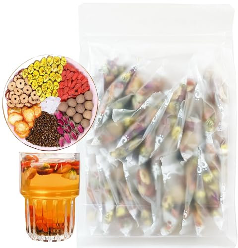 Rose Ba bao Tea 300g (10g×30packets) Eight Treasure Tea Rose dried longan red dates chrysanthemums goji berries Combination tea