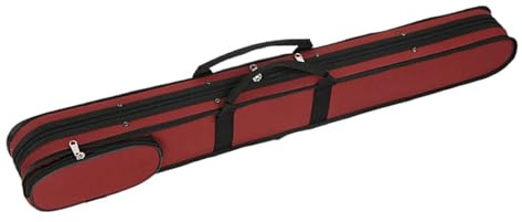 Elegante Borsa per Arco per Contrabbasso Verticale per Concerti E Viaggi, ROSSO