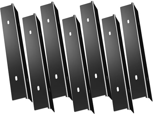 Nordic Bbq Store 7-pack stekplattor till NAPOLEON P500RSIBPSS-3 Prestige 500 4-brännare flytande propan infraröd gasgrill, NAPOLEON P500RSIBPK-3 Prestige 500, porslinsemaljerat stål.