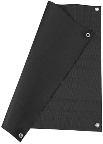 Gadpiparty Red de Protección para Flechas de Fibra Sintética Negra, Fácil de Plegar y Segura para Competiciones y Entornos al Aire Libre