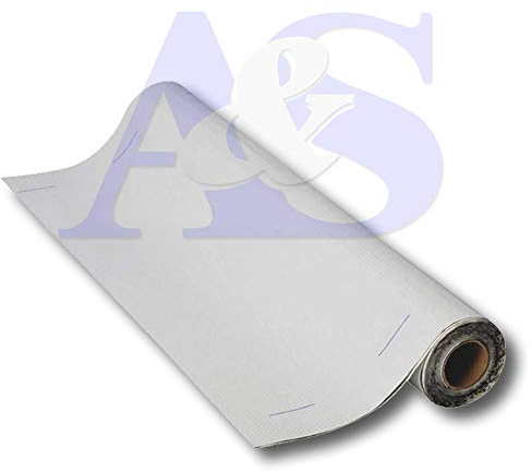MFM Peel & Seal Self Stick Roll Roofing (30, 36In. White)