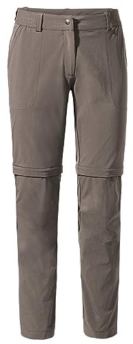 VAUDE Wanderhose Damen Farley Stretch Zip-Off Hose II, Wasserabweisende Zip-Off Trekkinghose, Bequeme Stretch-Wanderhose – strapazierfähig & schnelltrocknend