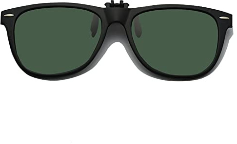 Long Keeper Occhiali da Sole Polarizzati Clip On per Uomo e Donna - Lenti da Sole Sovrapponibili per Occhiali da Vista