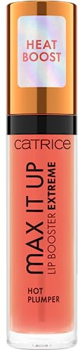 Catrice Max It Up Lip Booster Extreme, Nr. 020, Orange, pflegend, Extremes Volumen, vergrößernd, glänzend, vegan, ohne Parabene, ohne Mikroplastikpartikel, Nanopartikel frei, 1er Pack (4ml)