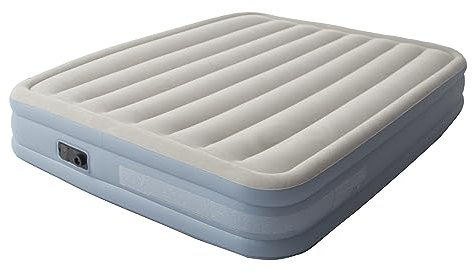 RAPTAVIS Queen Luftbett Selbstaufblasend Luftmatratze, Gästebett mit Eingebauter Pumpe 203 x 152 x 46cm