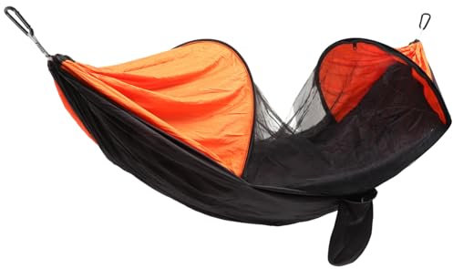 GANAZONO 1stk Outdoor-hängematte Camping-hängematte -hängemattenzelt Tragbares Hängemattenzelt Tragbare Zusammenklappbare Hängematte Hängezelt Moskitonetz