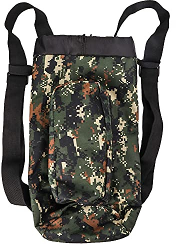 Longzhuo Borsa per ossigeno medico, 2 l, portatile, per uso medico, con cinghie regolabili, per viaggi, Verde militare, Taglia unica, Borsa portatile per ossigeno