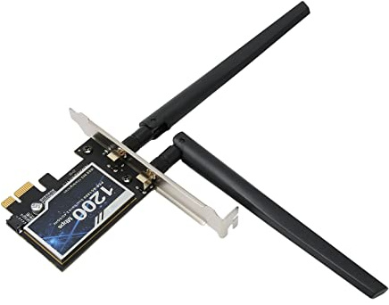 Keenso PCIE GIGABIT Ethernet Scheda Stabile BT Connessione per il Telaio Desktop Compatibile con L'interfaccia PCI EX1