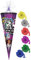alles-meine.de GmbH Schultüte - Monster High - Schaurig schräg - 50 cm - rund - incl. Schleife - mit Tüllabschluß - Zuckertüte - mit/ohne Kunststoff Spitze - für Mädchen - ..