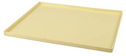 Zenker Moule Silicone Rectangulaire Pour Biscuit Roulé, Plaque de Cuisson, Plateau à Rouler, Tapis de Cuisson, Moule à Génoise, Jaune, 36 x 27 cm