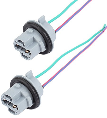 TOMALL 7440 T20 Adattatore femmina per presa per lampadine indicatori di direzione/retromarcia (confezione da 2)