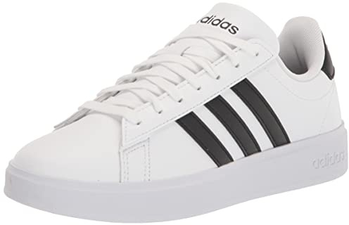 adidas Zapatillas Grand Court 2.0 para Mujer, Negro, Blanco (FTWR White/Core Black/Core Black), 36 EU