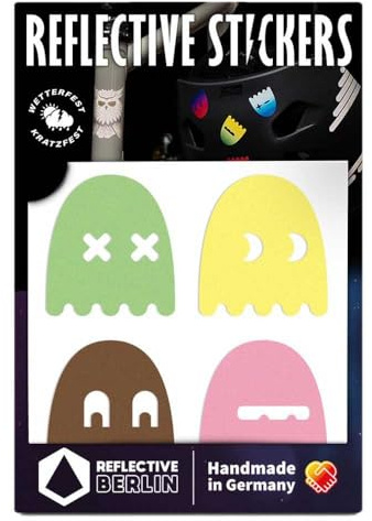 Reflective Berlin Decals Reflexaufkleber Ghostice Creme Einheitsgröße