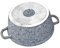 UWEVO | Nonstick Induction Die Cast Stockpot Set | Tempered Glass & Aluminium Material | Granite Finish Oven Safe | Versatile Cookware for Induction | Gas, Electric & Halogen Hobs | 24 cm