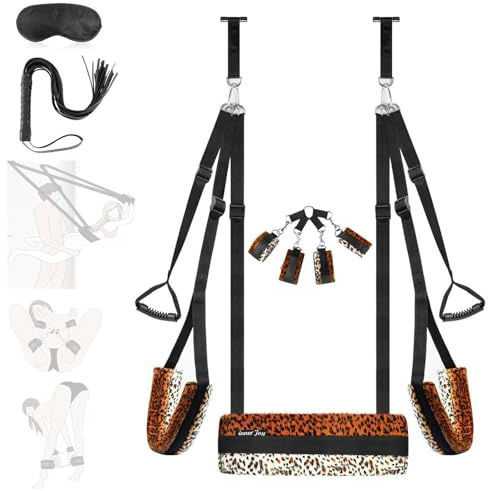 Altalena Sessuale Da Porta Altalena Sessuale Per Porta Donna Per Coppia Completamente Regolabile,brown