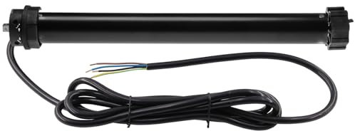 Moteur électromécanique de volet roulant maxi P5 60/08-60 avec fins de course mécaniques (force de traction 60Nm/135kg) pour arbre d'essieu de 60mm Entraînement de volet roulant Moteur tubulaire