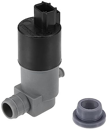 X AUTOHAUX Front Windshield Washer Motor Pump Fit for Toyota Yaris - 1Pcs Black