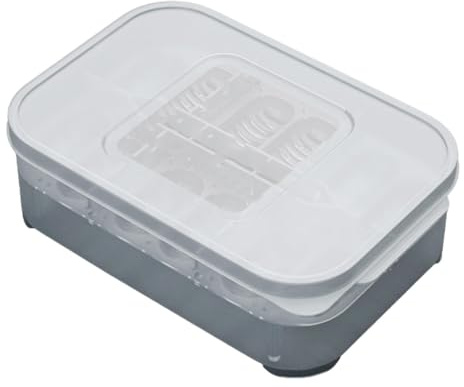 Inkubator, transparent, Inkubator für Eier, transparent | Inkubationsbox für Schlangen, 12 Gitter – Inkubatoren für Bruteier, Inkubator für Eier, Inkubator für Reptilien, tragbar für kleine Reptilien