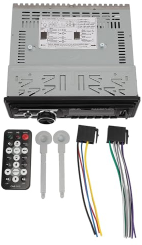 LUCKDANO Radio de Auto de un Cine Estereo de Automóvil con Puerto USB Autor de Entrada Aux CD DVD Radio FM Handsfree Llamada para Autos Camiones RVs