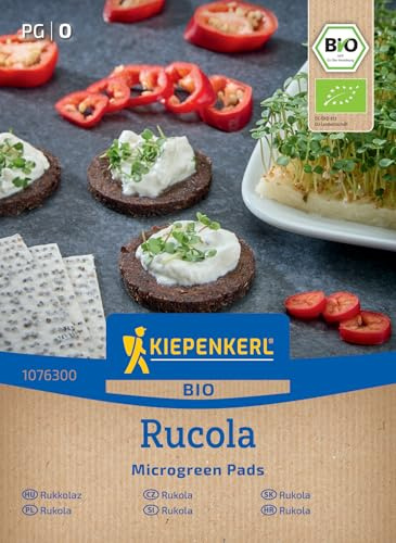 Kiepenkerl BIO Microgreen Pads Rucolasamen 1076300, Gemüsesaat
