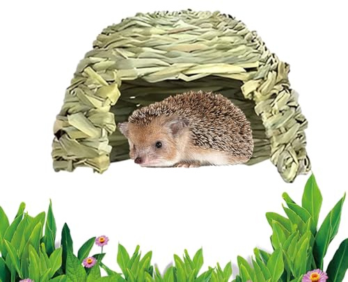 Casa de césped para Conejos, Cama de heno Plegable, tamaño S, M, L
