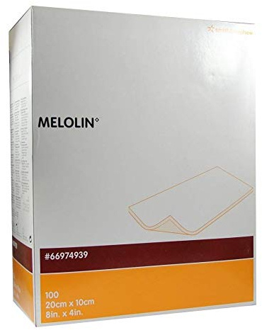 MELOLIN 10x20 cm Wundauflagen steril 100 St