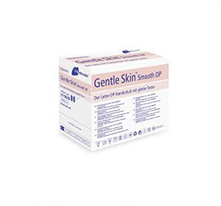 Meditrade 90268 Gentle Skin Smooth Latex Op-Handschuh, Puderfrei, Steril, Größe 8 (100-er pack)