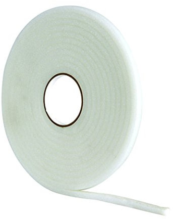 STORMGUARD White 05SR039005MW 5m Ultraseal Soft Self-Adeshive Foam Draught Excluder, L-5 Metres W-8mm H-6mm