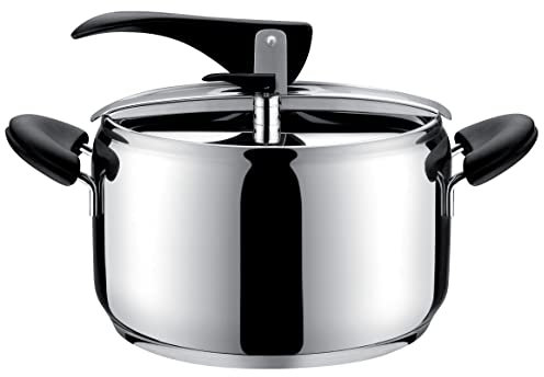 Tescoma 701150 Pentola a Pressione Magnum, Acciaio inossidabile, capacità 5.0 lt