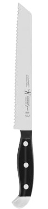 HENCKELS Statement Razor-Sharp 8-inch Bread Knife, Cake Knife, German Engineered Informed by 100+ Years of Mastery, Black