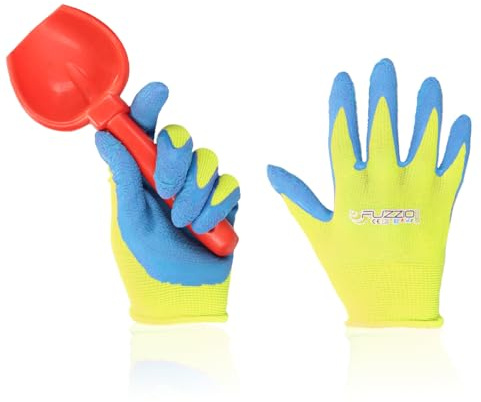 FUZZIO Kids Guantes de trabajo Unisex adulto (Pack de 2)