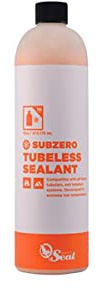 Orange Seal - Subzero Formula Tubeless Bike Tire Sealant | Effective Down to -20 Fahrenheit | for Fat Bike, MTB, Road, CX and Gravel Bicycle Tires | 16oz Refill