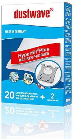 40 Staubsaugerbeutel | Filtertüten | Staubfilter passend für Gold Pack - GP 50 - dustwave® Markenstaubbeutel/Made in Germany + inkl. 4 Microfilter (Superpack)