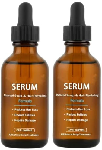 Dekohair Sérum para el Crecimiento Capilar, Tratamiento Avanzado para el Cuero Cabelludo, Reduce la Caída, Repara las Puntas Dañadas y Abiertas, Suave y Sedoso, para Todo Tipo de Cabello
