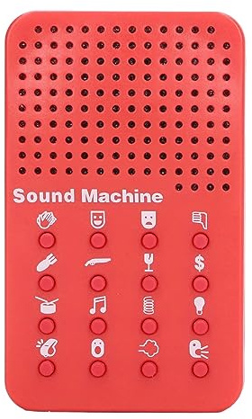 Divertente Macchina Sonora con 16 Effetti Sonori, Formato Tascabile, Alimentata a Batteria per Bambini, Adolescenti, Adulti, Scherzo Giocattolo, Generatore di Rumore Elettronico