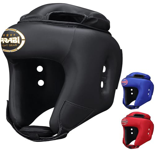 Farabi Boxing Head Guard Protector Open Face Adi Series of Boxing Helmet