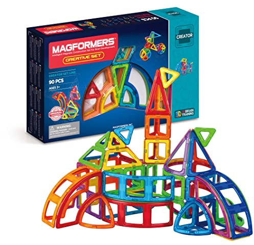 Magformers 703004 Creatieve Set, 90dlg, Mehrfarbig