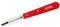 Opinel - Pelador para Frutas y Verduras - Cuchilla Micro-Dentada de 6 cm en Acero Inoxidable, Mango de Carpe - Pelador de Verduras, Tomates, Kiwis - Corte Fácil - Rojo