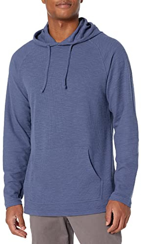 Amazon Essentials Sweatshirt à Capuche à Enfiler en Tissu Flammé Isolant à Manches Longues (Déjà Goodthreads) Homme