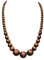 Xianli Wang Natürliche Holzperlenkette für Männer Frauen Holzkette Unisex Chunky Beads Halsketten