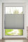 K-Home Klemmfix-Plissee, Elba Bedruckt Grau, 35 x 130 cm (B x L) Modern