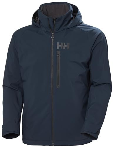 Helly Hansen Hommes HP Racing Lifaloft Jkt Capot, Bleu Marine, S