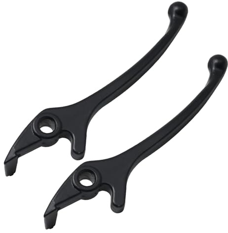 Saihisday Right Hydraulic Disc Brake Lever Replacement for Apollo Pit Dirt Bike 50cc 70cc 90cc 110cc TaoTao RFZ DBX18 DB10 DB14 DB17 Motorcycle Scooter Parts 2Pcs