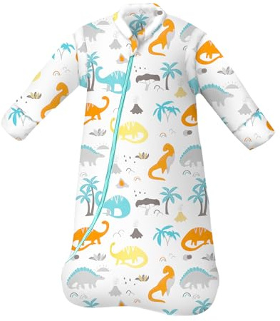 MIKAFEN Gigoteuse Hiver bébé Gigoteuse Enfant 3.5 Tog Sac de Couchage Pur Coton Différentes Tailles de la Naissance à 4 Ans