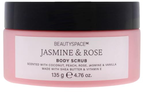 Beauty Space Body Scrub - Jamine and Rose by BeautySpace for Unisex - 4.76 oz Body Scrub