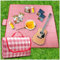 Primasage Couverture Pique Nique Impermeable, 200 * 200cm Nappe Pique Nique, Lavable Nappe Picnic avec Poignée pour Jardin, Nappe, BBQ, Randonnée, Voyage(Rouge Carreaux)